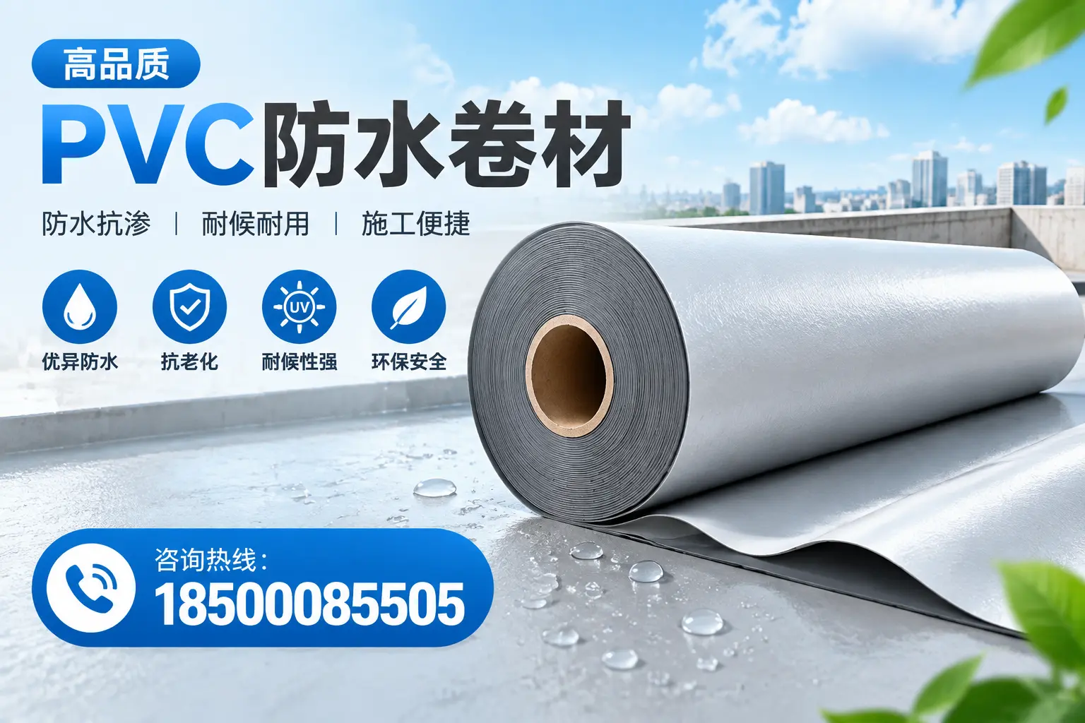 什么是pvc防水卷材？吉安消费者需了解的基础知识
